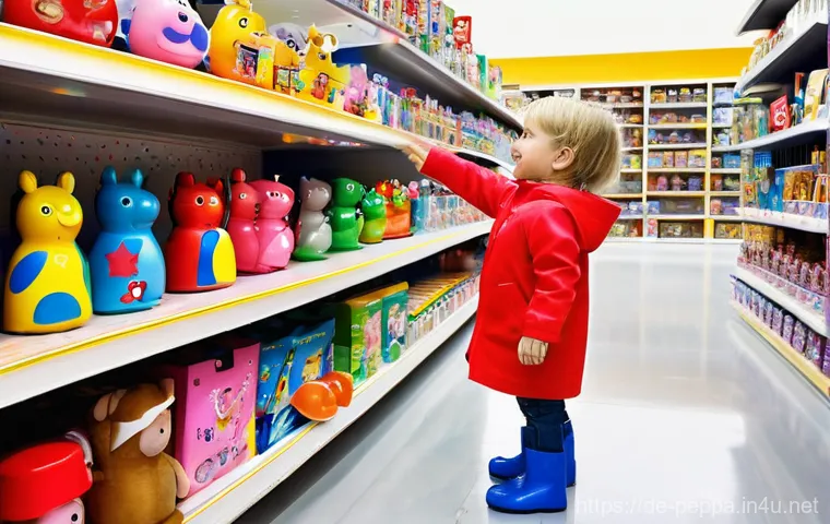 페파피그 캐릭터 상품 판매처 - **Prompt 1: "The Joy of a Peppa Wutz Delivery"**
    A bright, clean image of a happy child, approxi...