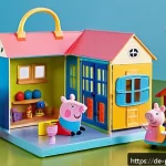 Home 20 페파피그 장난감 인기 제품 - A vibrant and detailed playroom scene featuring a Peppa Pig interactive playset for children aged 3-...